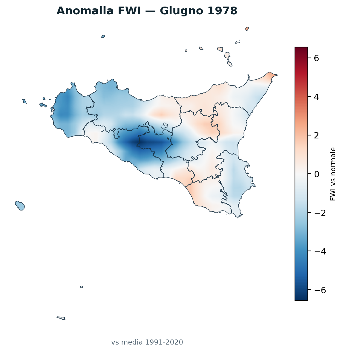 Anomalia vs normale Giugno 1978