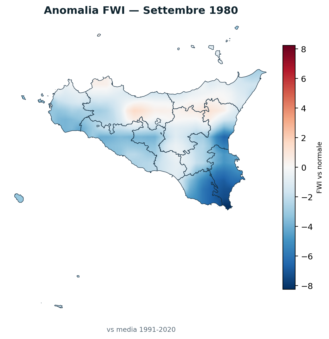 Anomalia vs normale Settembre 1980