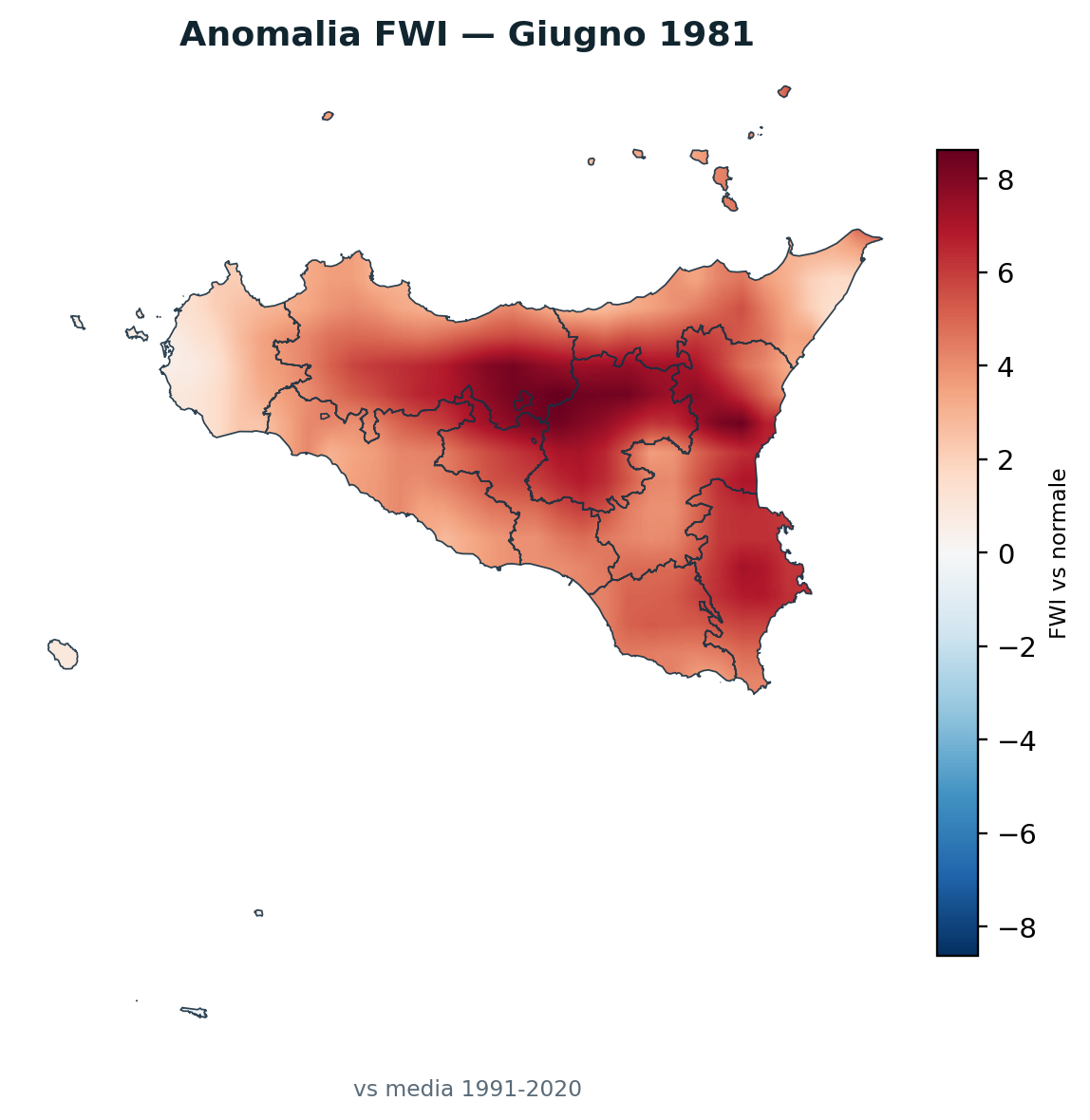 Anomalia vs normale Giugno 1981