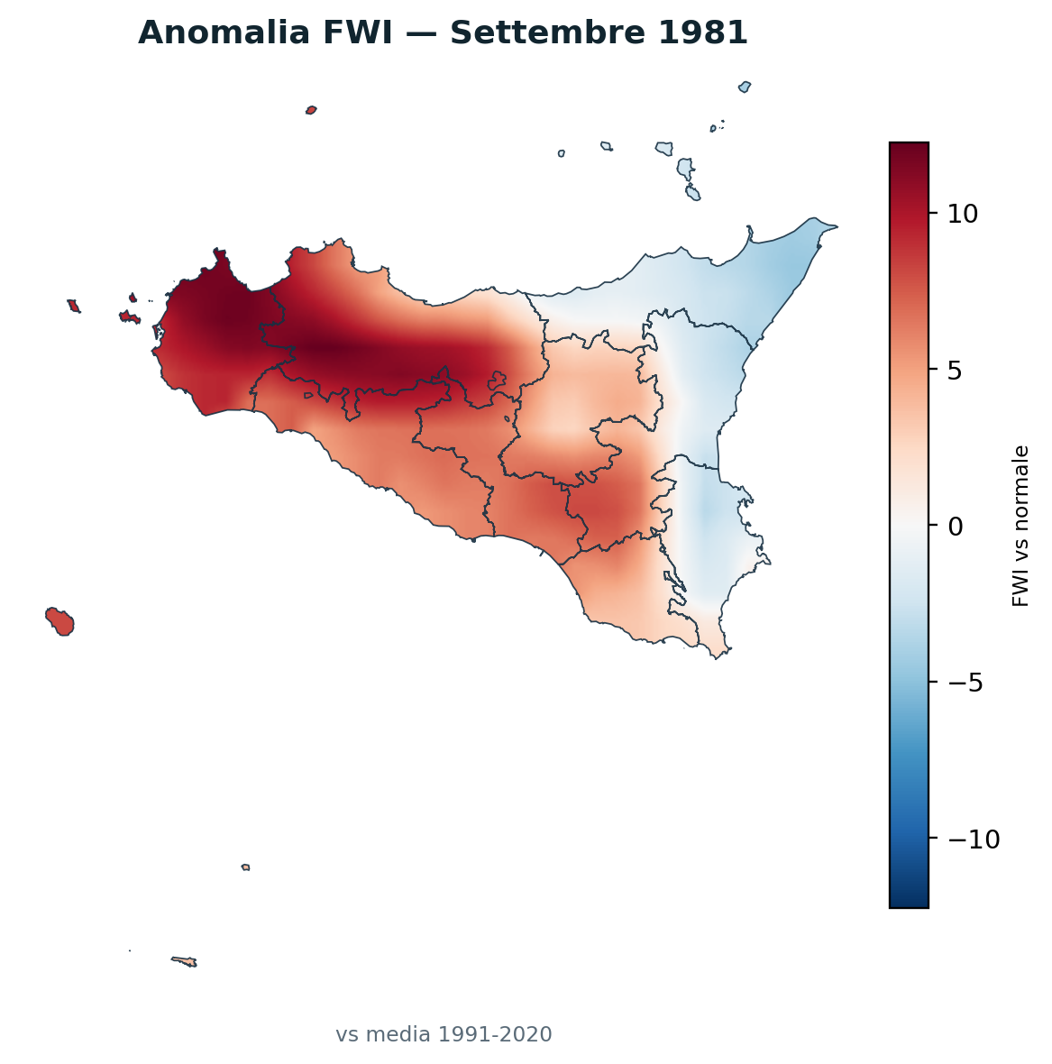 Anomalia vs normale Settembre 1981