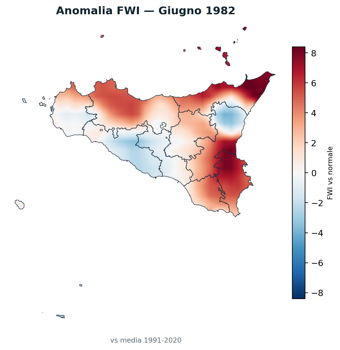 Anomalia vs normale Giugno 1982