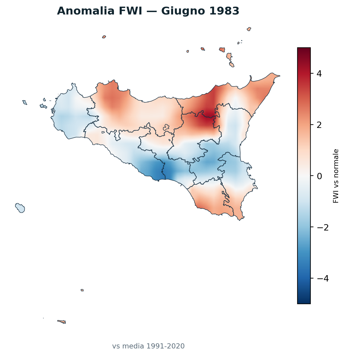 Anomalia vs normale Giugno 1983