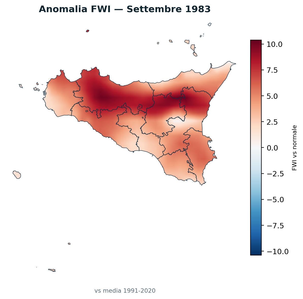 Anomalia vs normale Settembre 1983