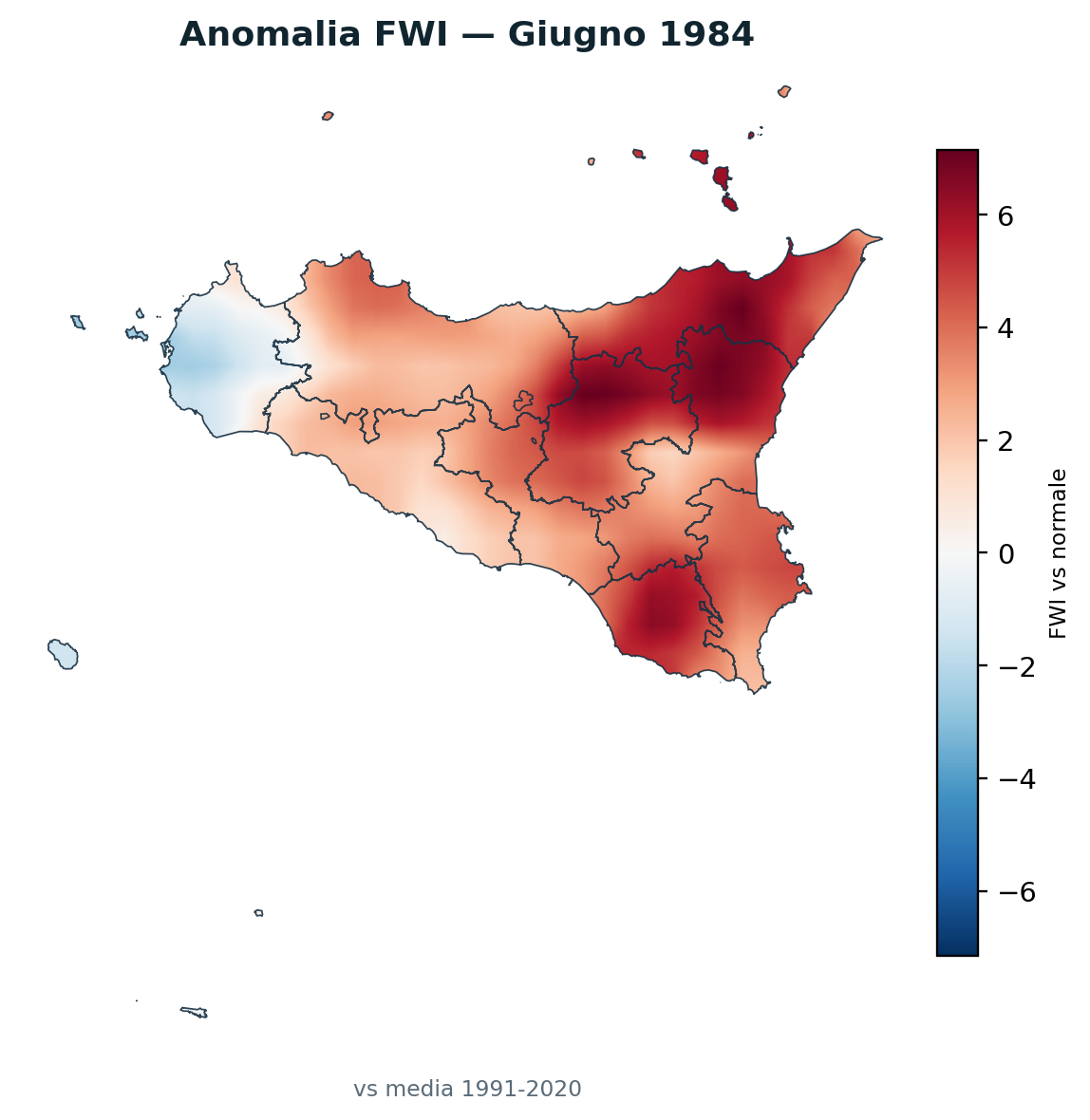 Anomalia vs normale Giugno 1984