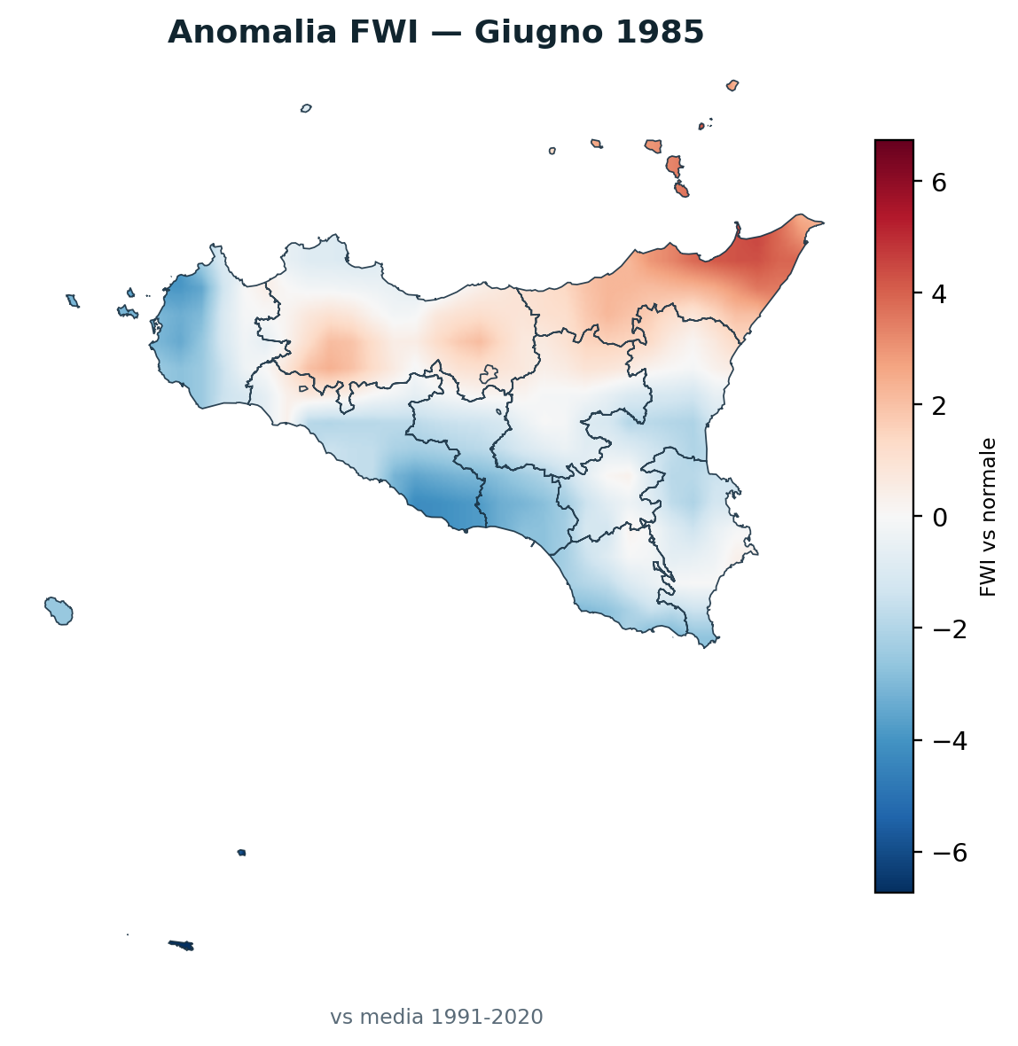 Anomalia vs normale Giugno 1985