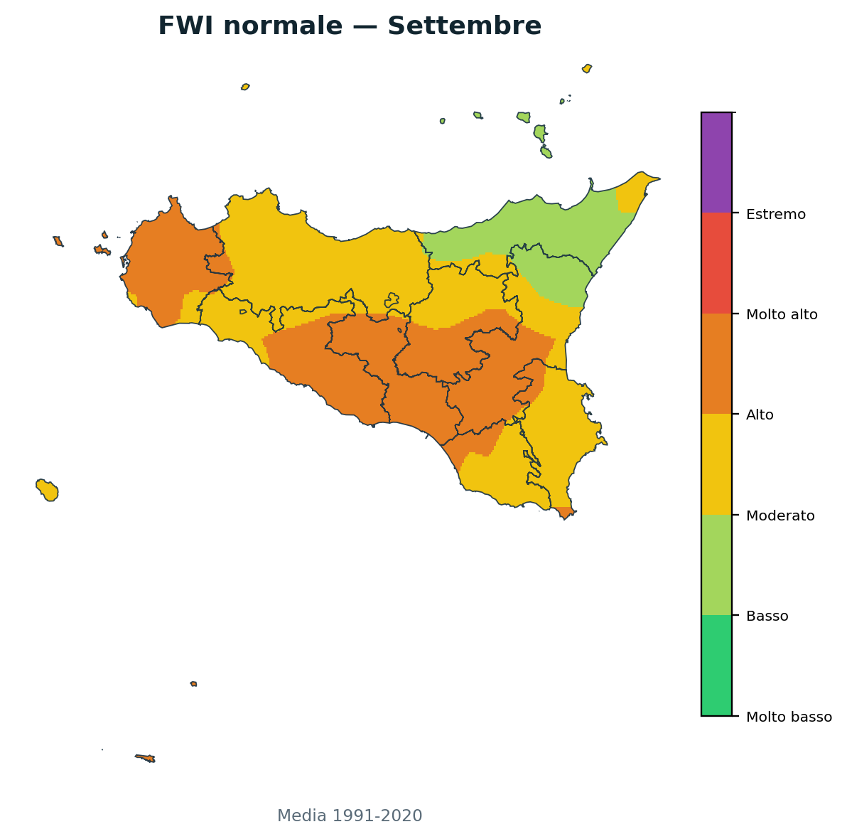 FWI normale Settembre