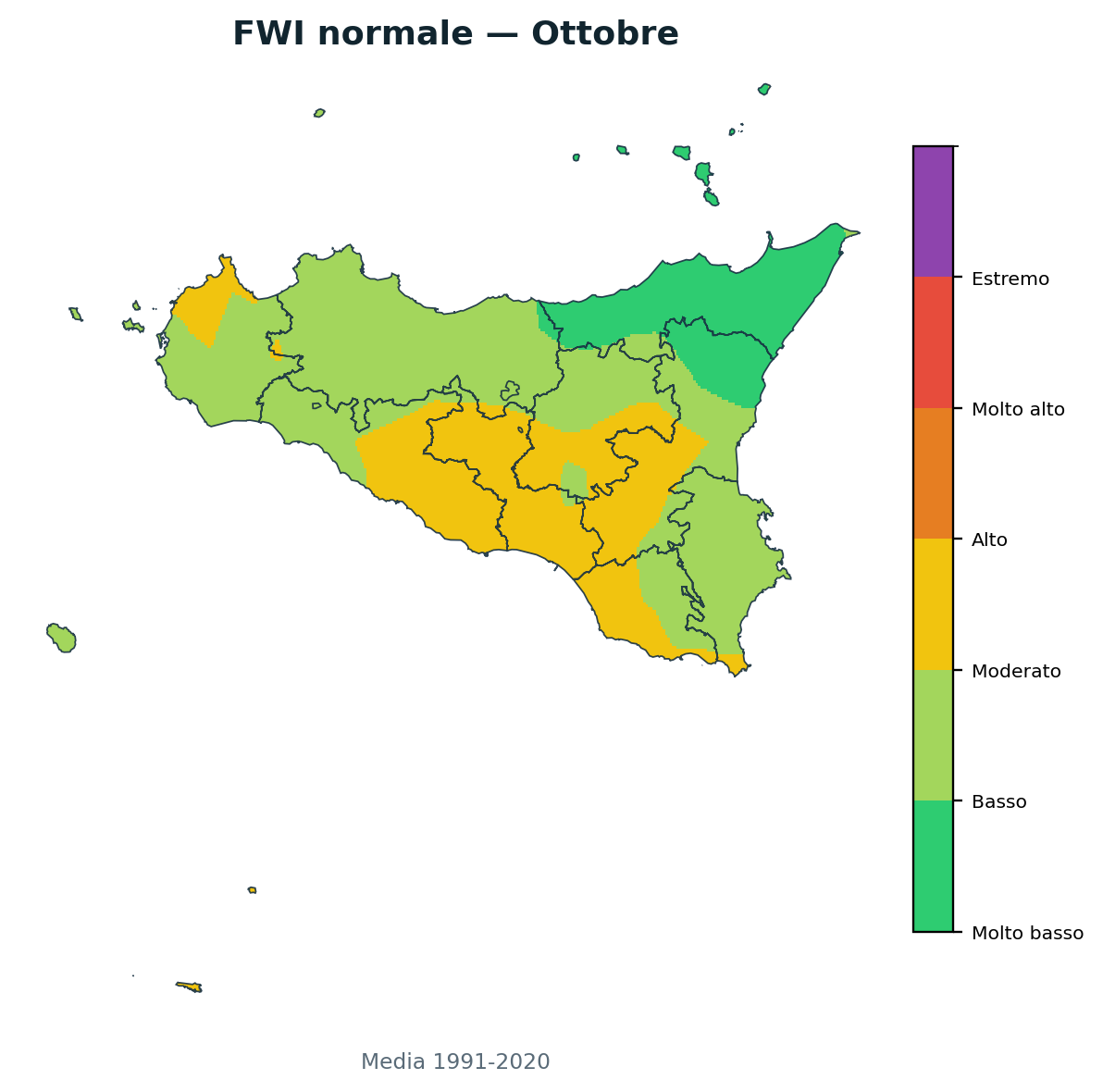 FWI normale Ottobre
