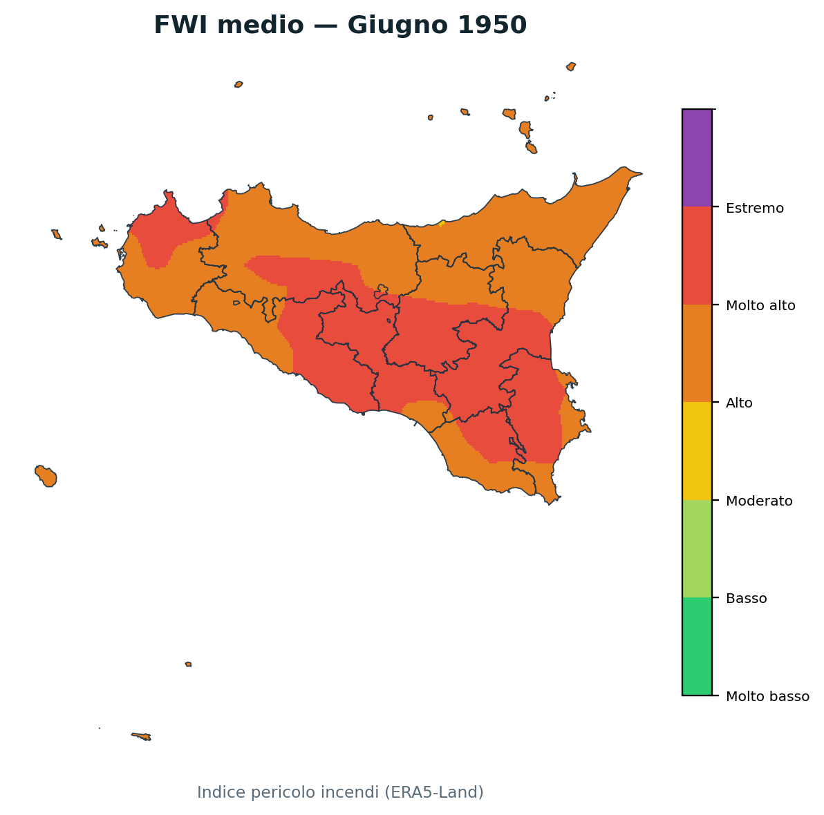 FWI mensile Giugno 1950