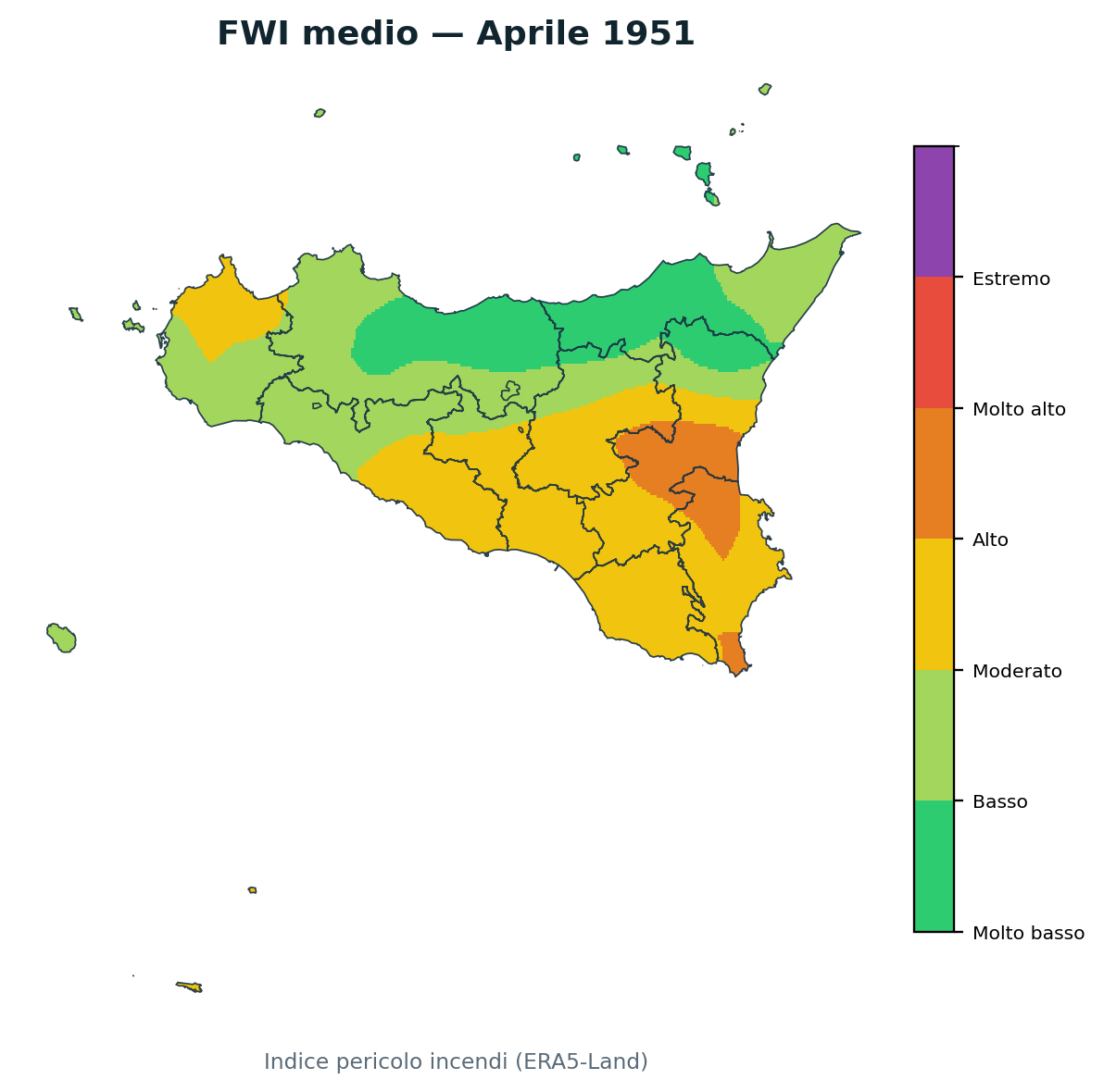 FWI mensile Aprile 1951
