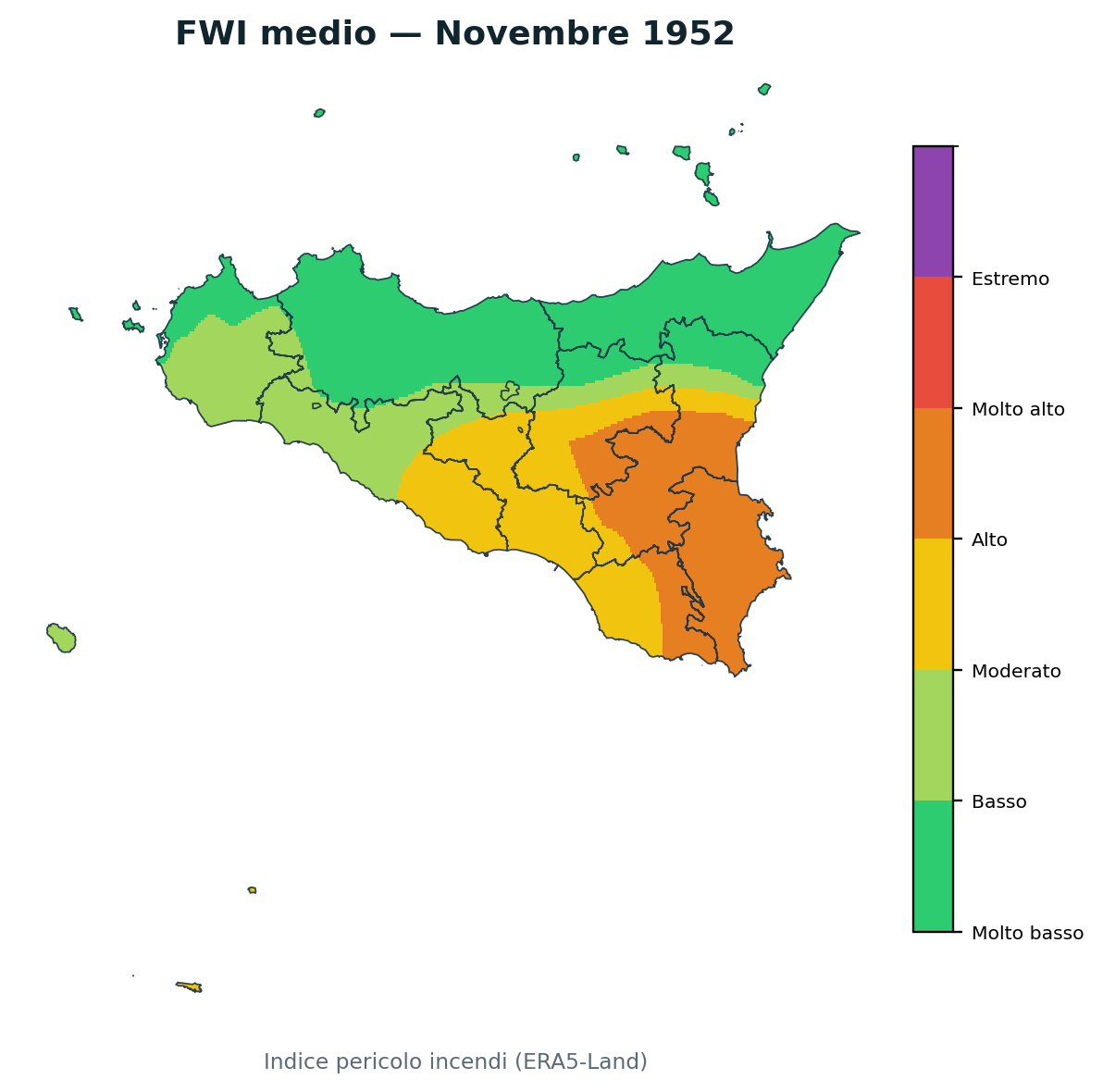 FWI mensile Novembre 1952