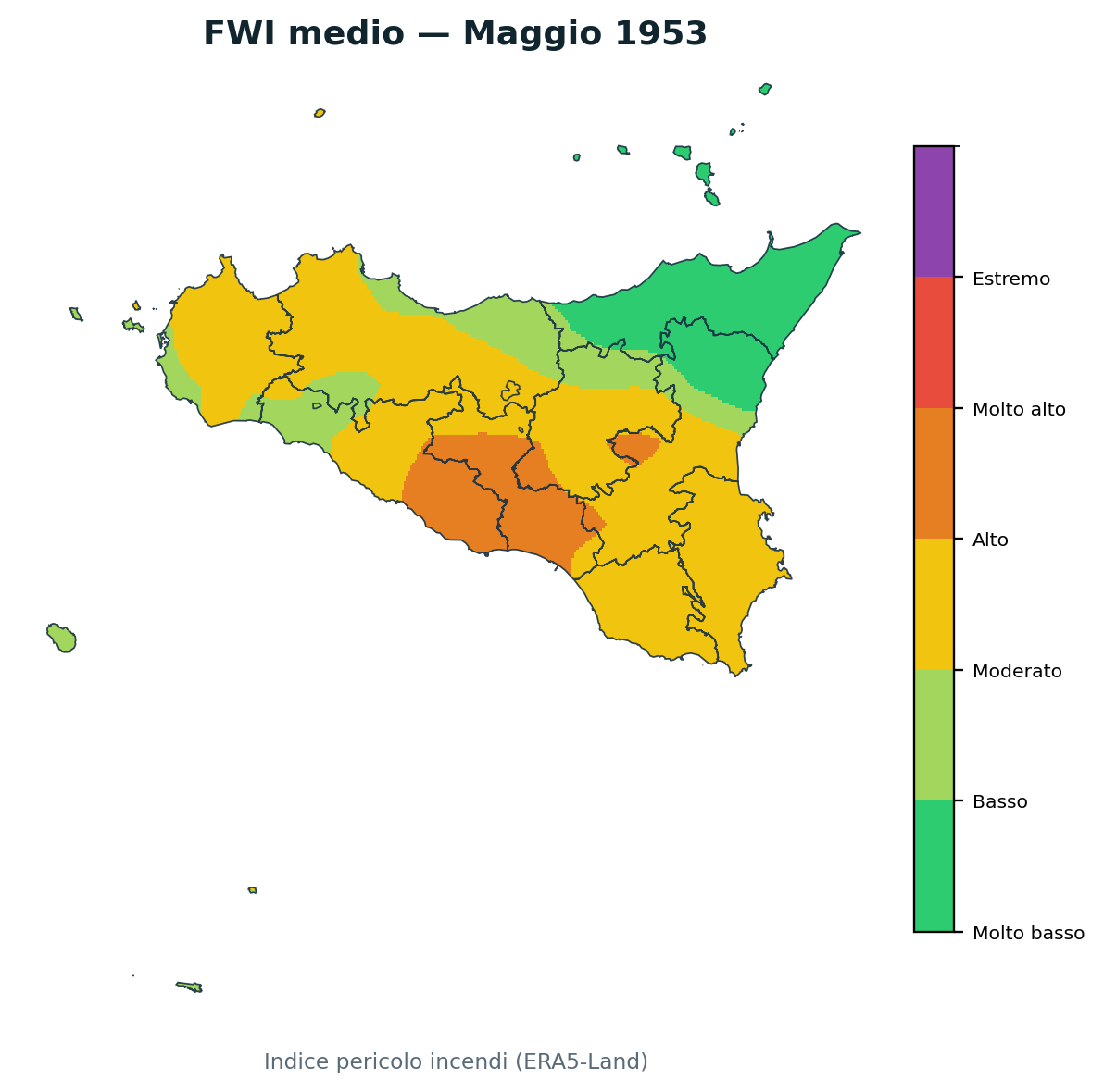 FWI mensile Maggio 1953