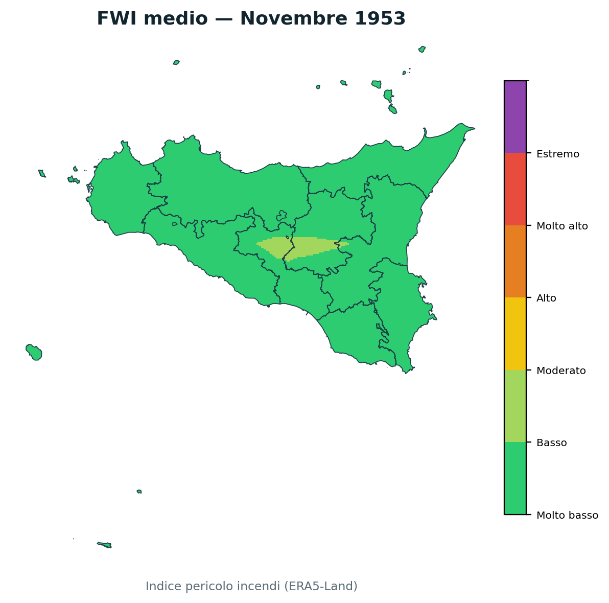 FWI mensile Novembre 1953