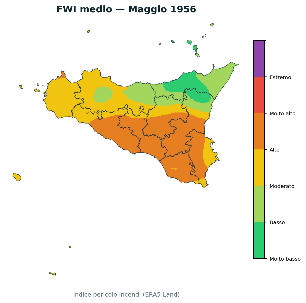 FWI mensile Maggio 1956