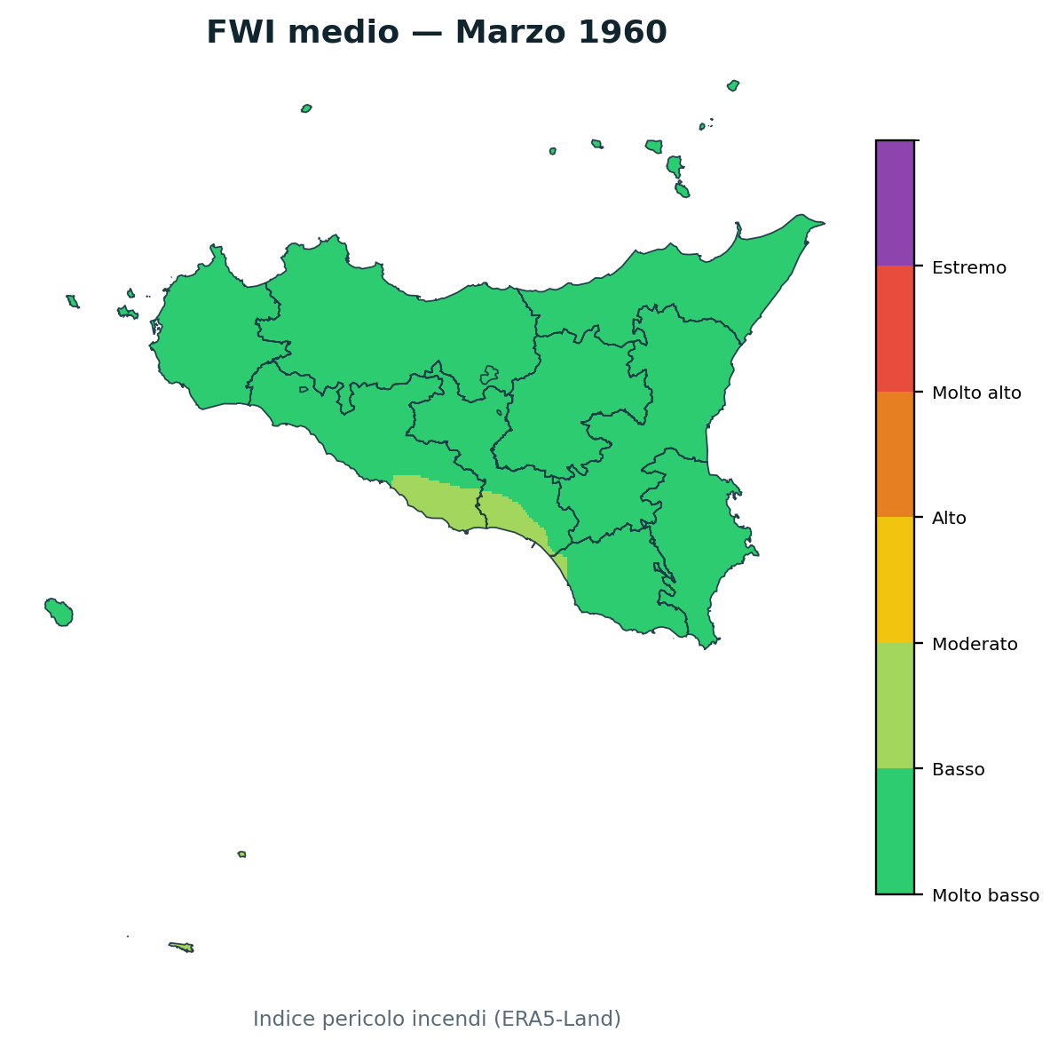 FWI mensile Marzo 1960