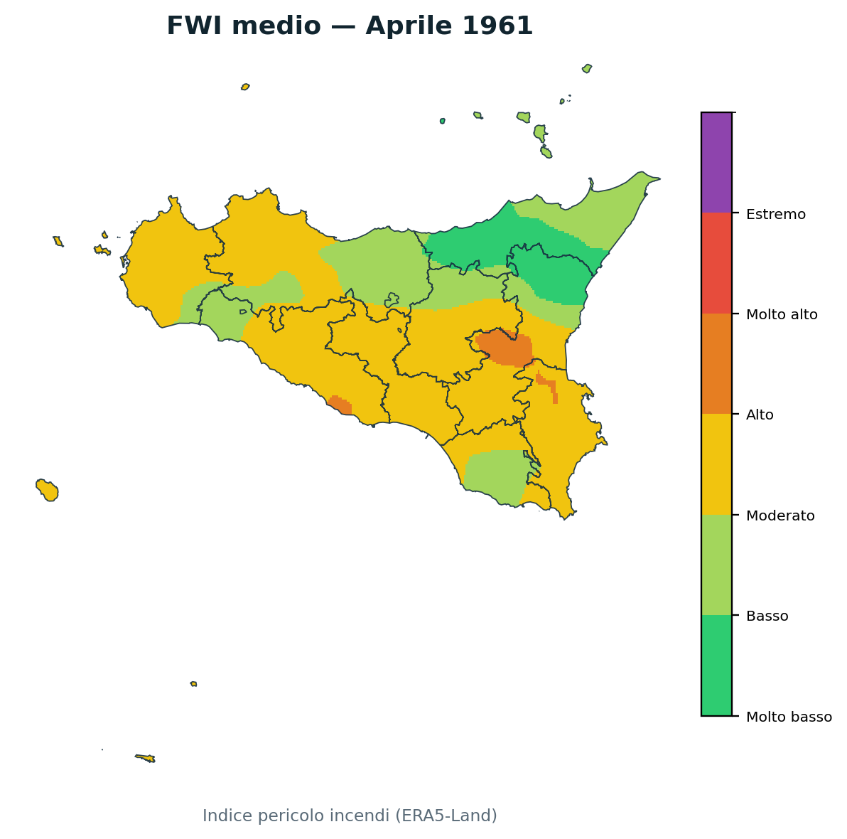 FWI mensile Aprile 1961