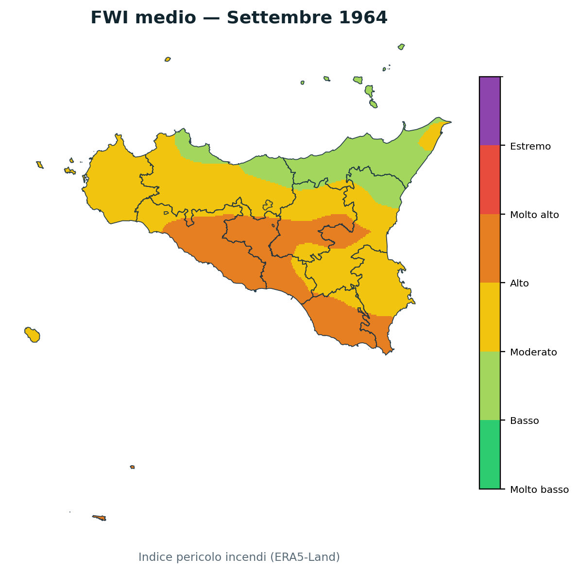 FWI mensile Settembre 1964