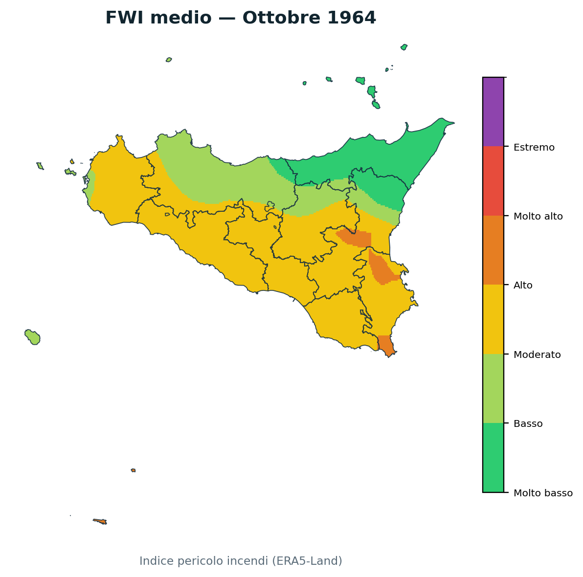 FWI mensile Ottobre 1964