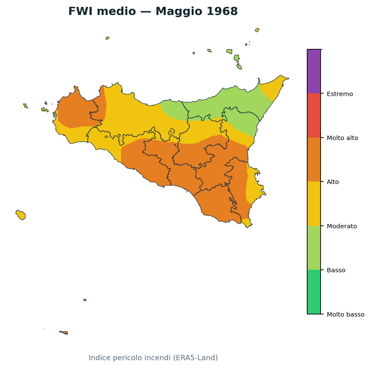 FWI mensile Maggio 1968