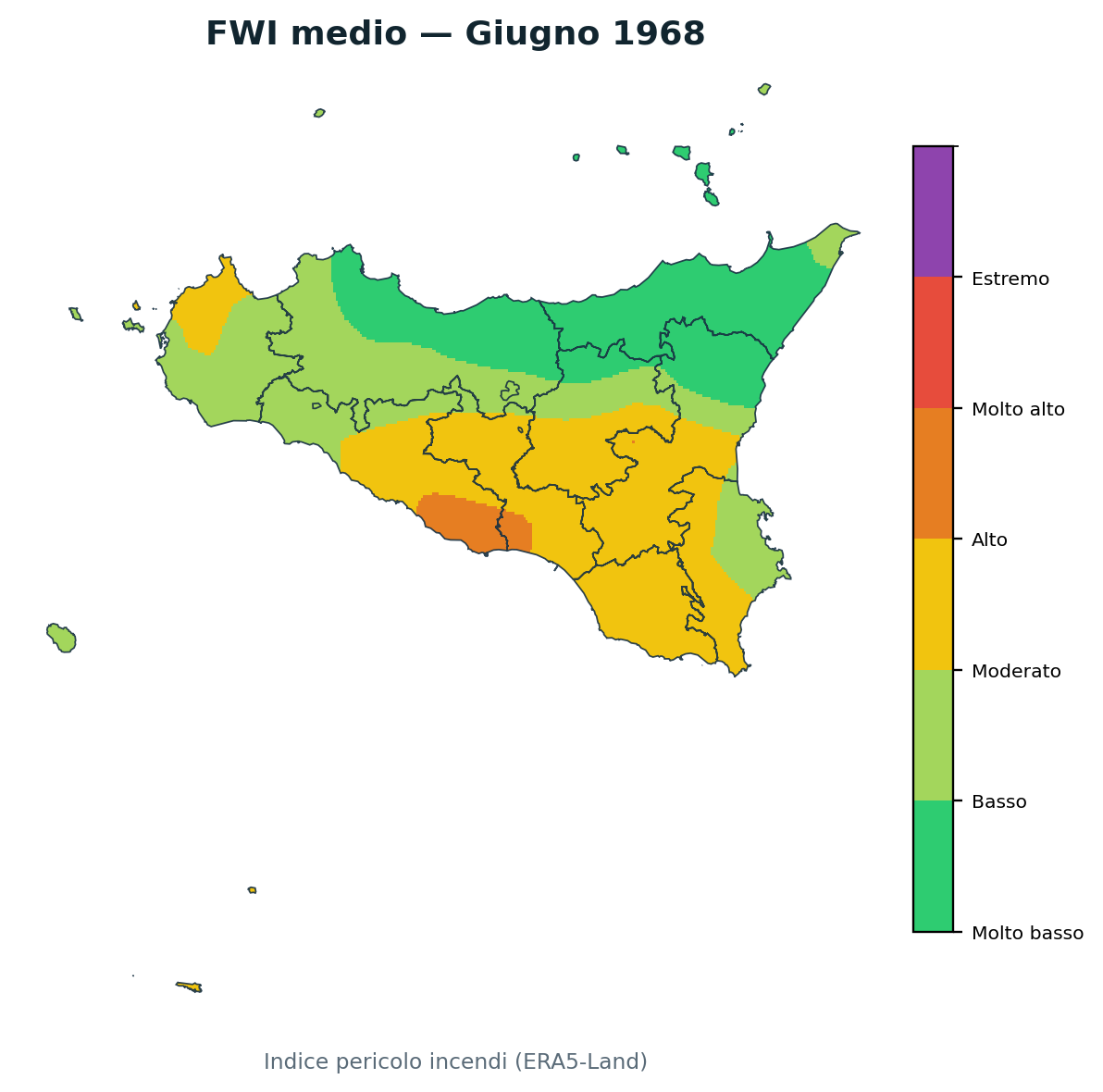 FWI mensile Giugno 1968