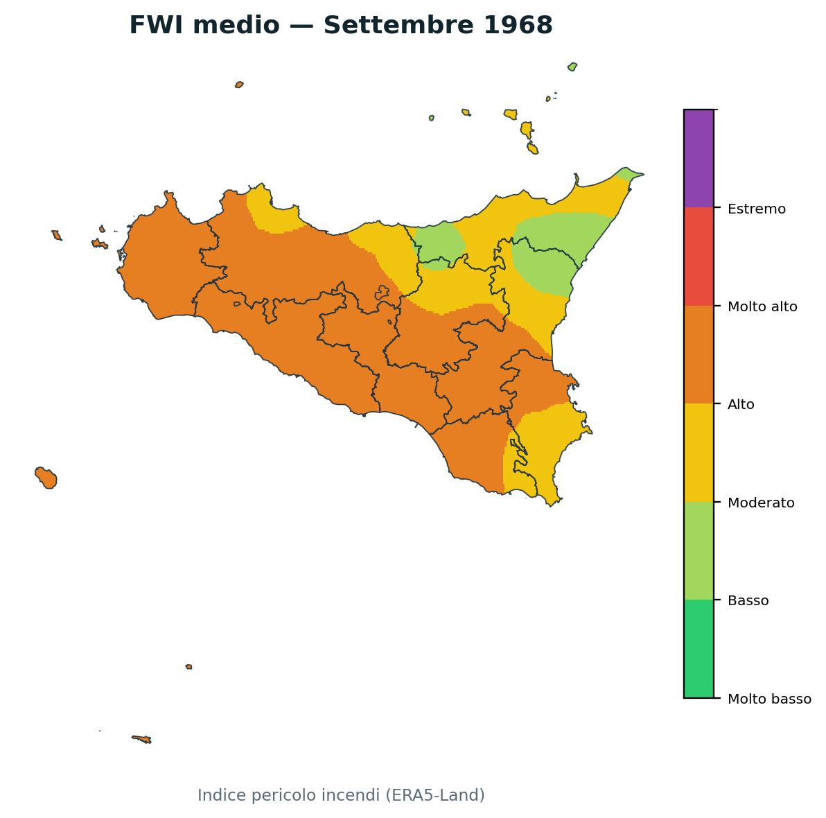 FWI mensile Settembre 1968