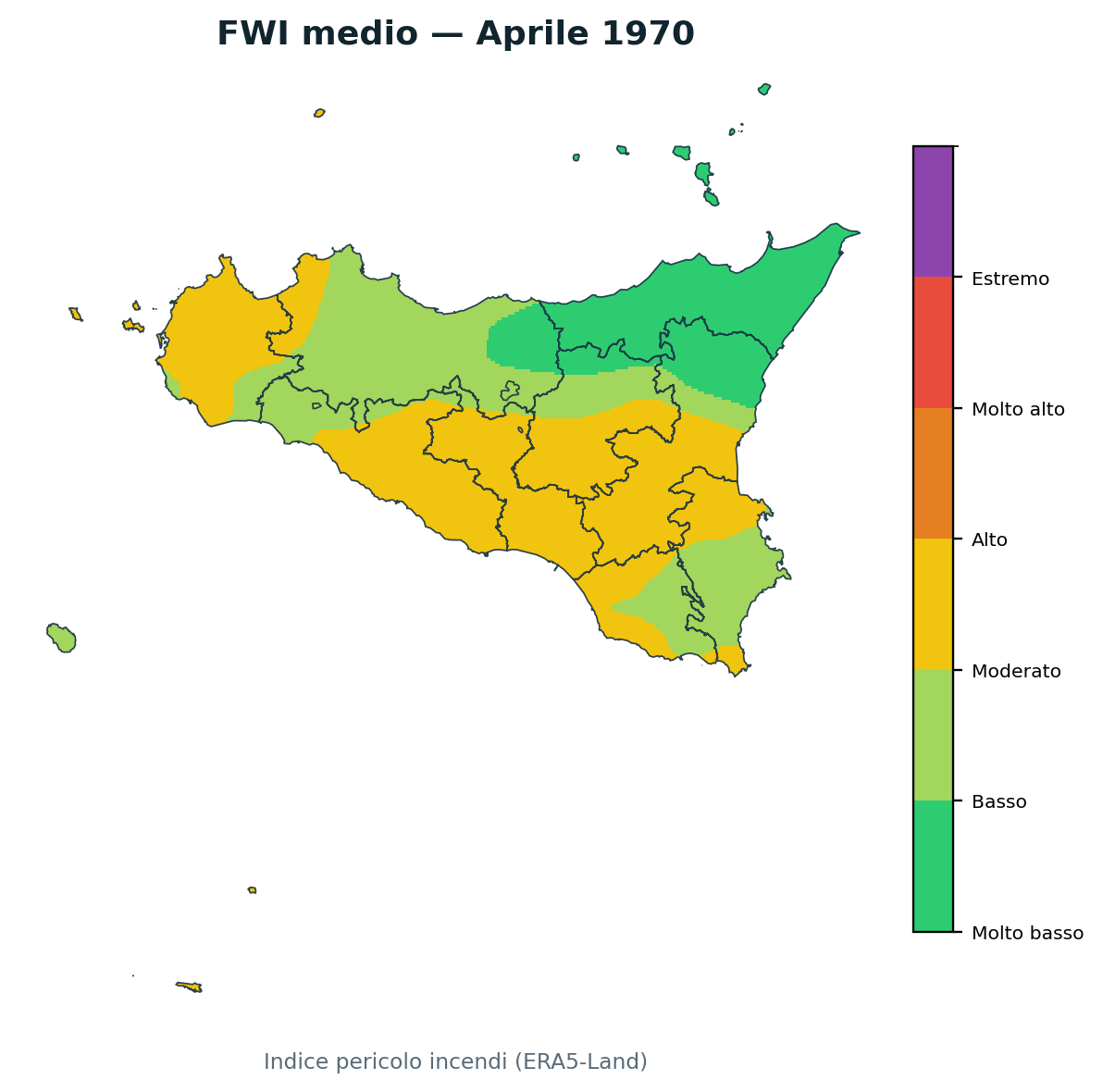 FWI mensile Aprile 1970