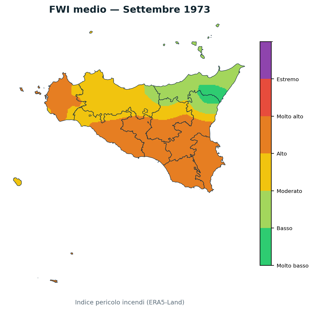 FWI mensile Settembre 1973