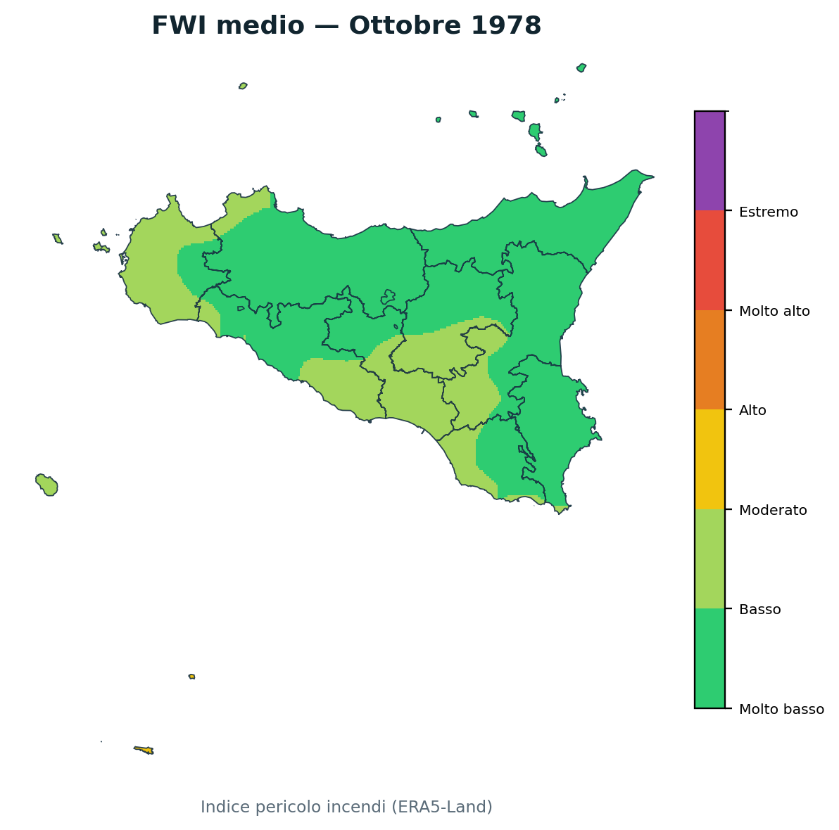 FWI mensile Ottobre 1978
