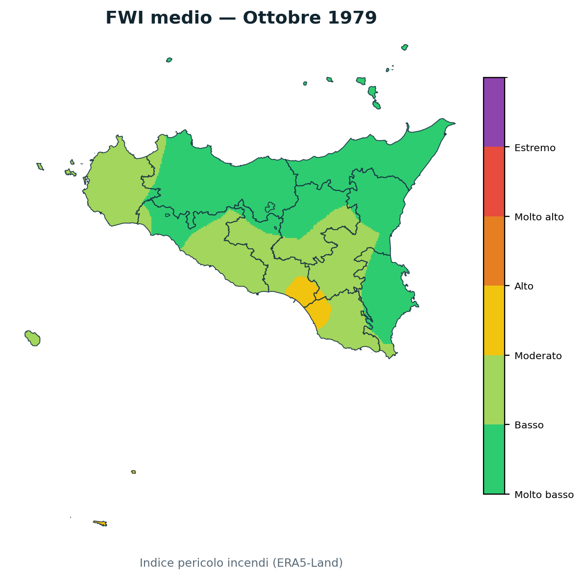 FWI mensile Ottobre 1979