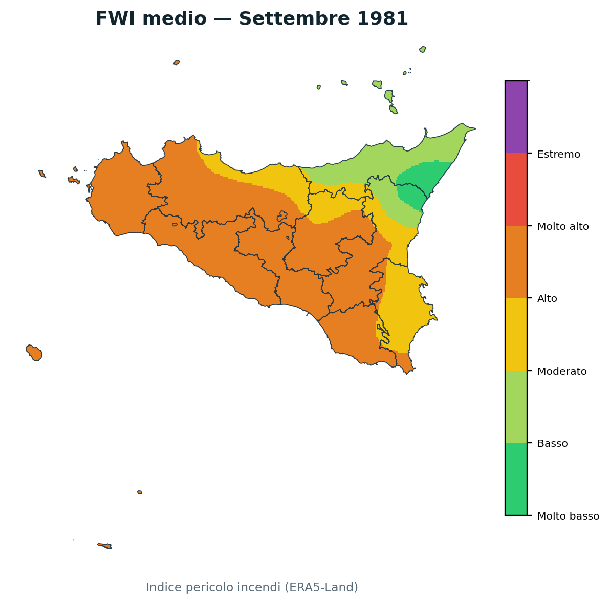 FWI mensile Settembre 1981