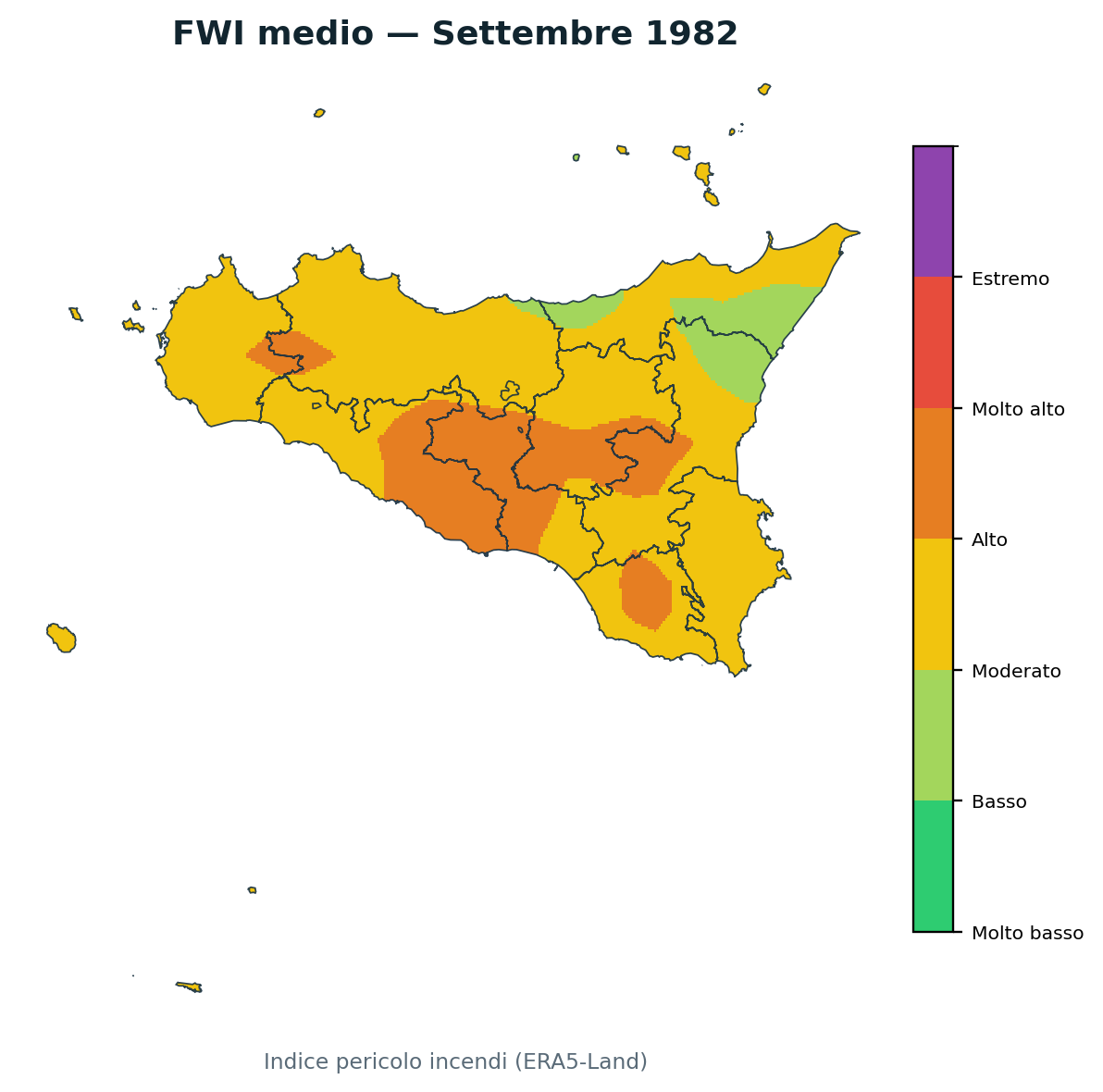 FWI mensile Settembre 1982