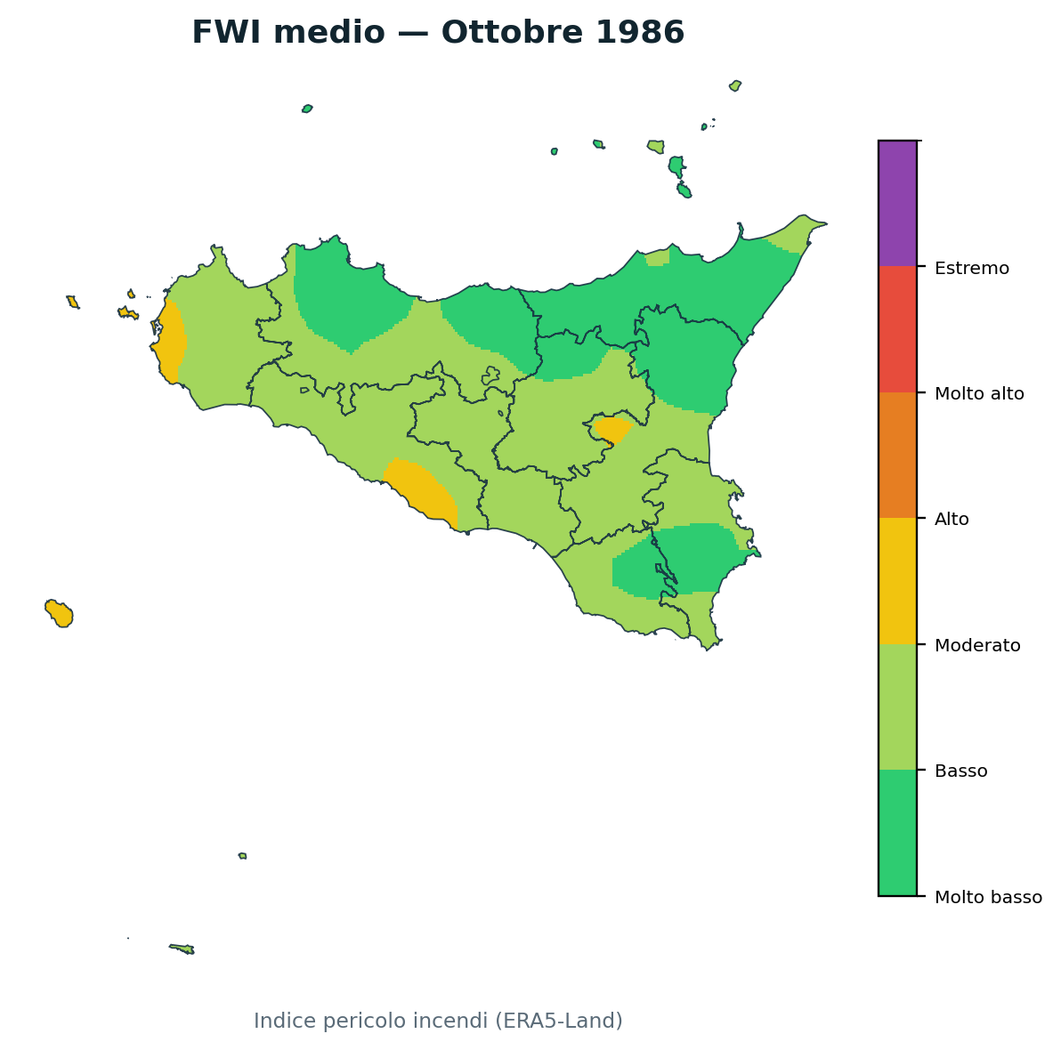 FWI mensile Ottobre 1986