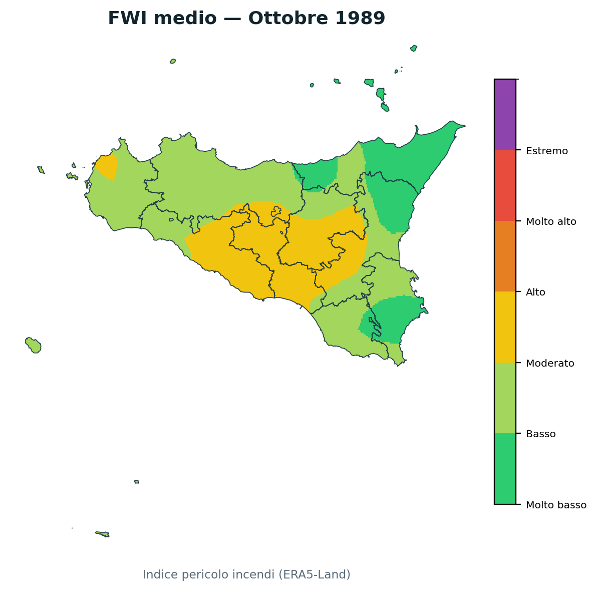 FWI mensile Ottobre 1989