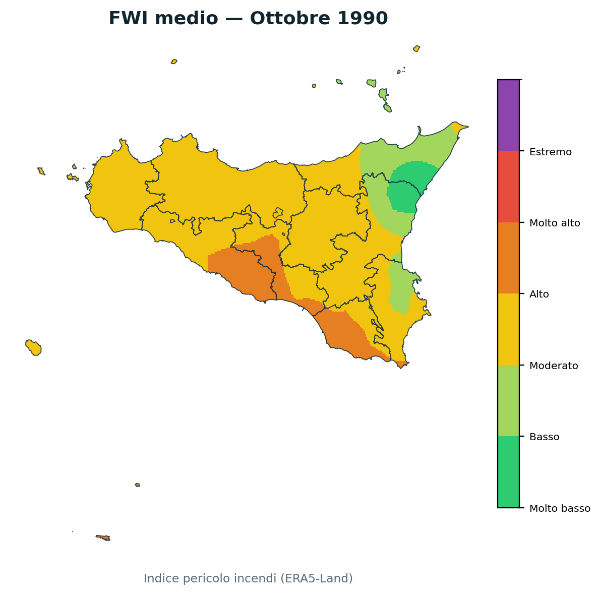 FWI mensile Ottobre 1990
