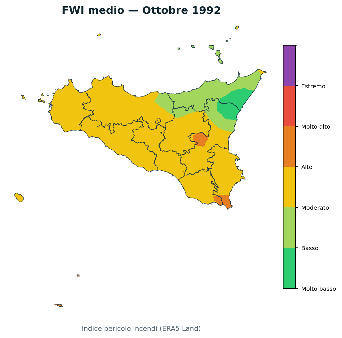 FWI mensile Ottobre 1992