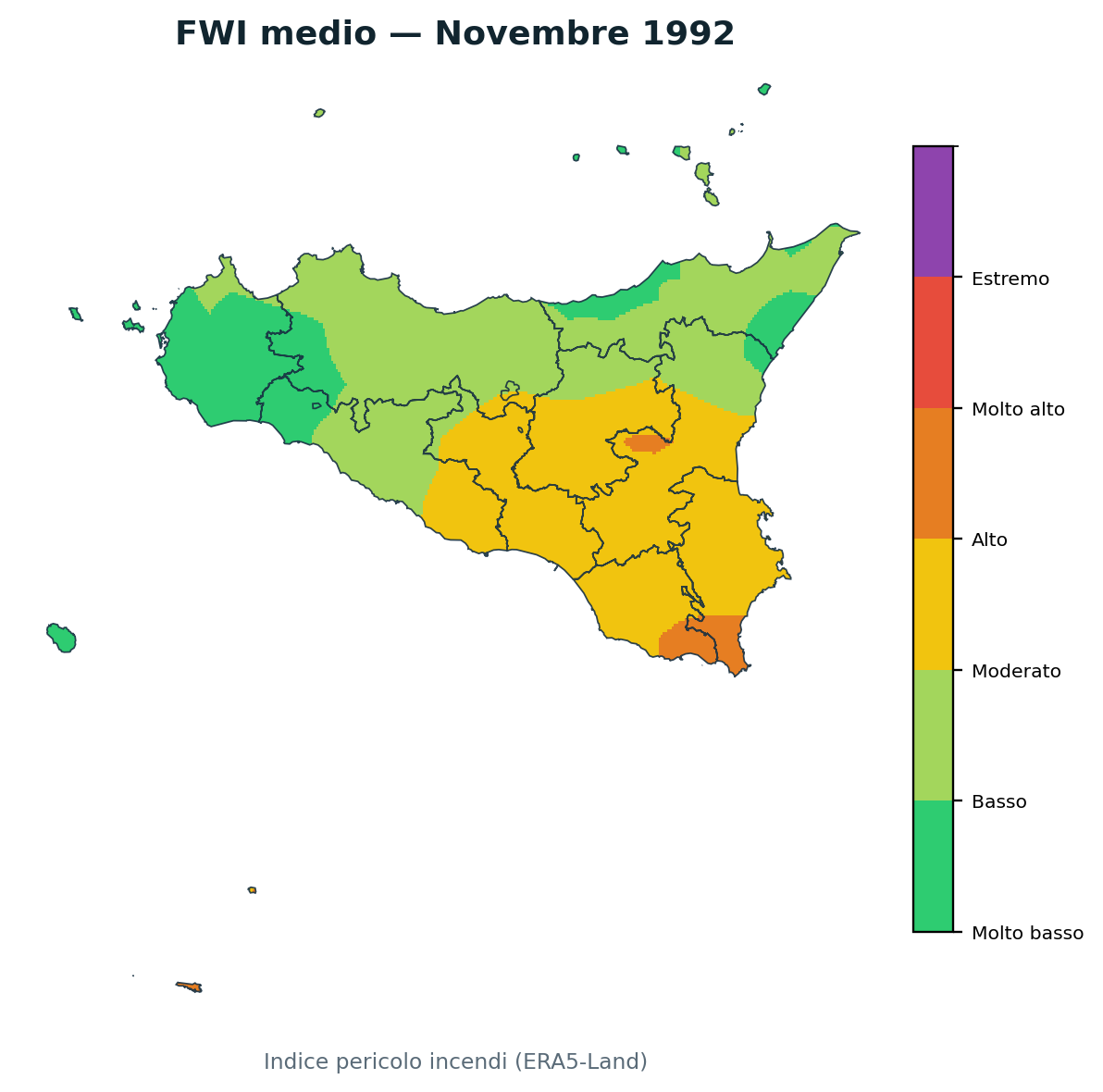 FWI mensile Novembre 1992