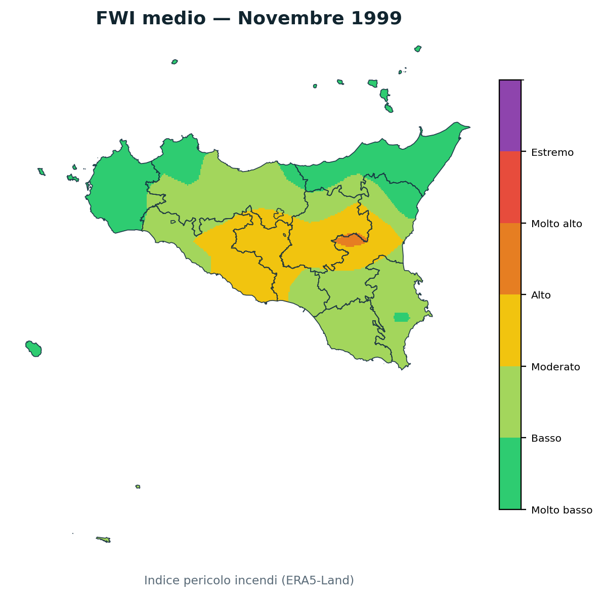 FWI mensile Novembre 1999