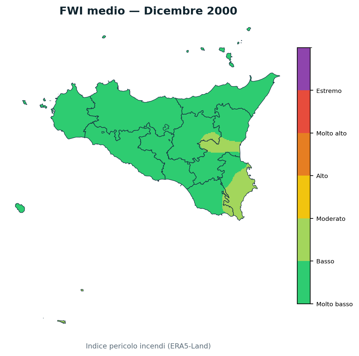 FWI mensile Dicembre 2000