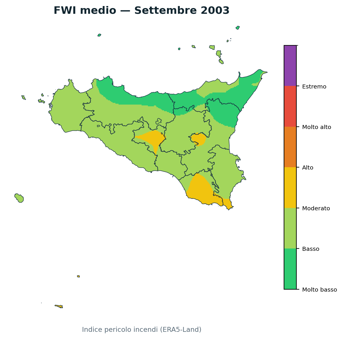 FWI mensile Settembre 2003