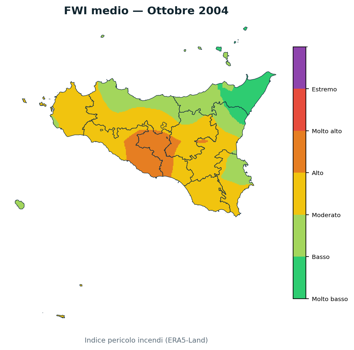 FWI mensile Ottobre 2004