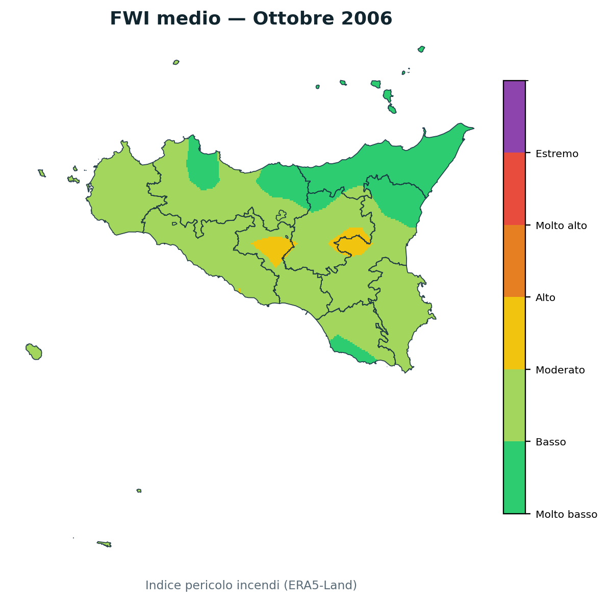 FWI mensile Ottobre 2006