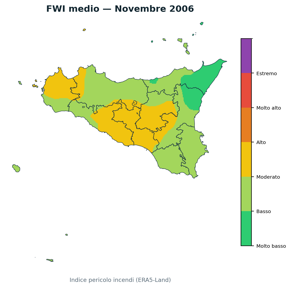 FWI mensile Novembre 2006