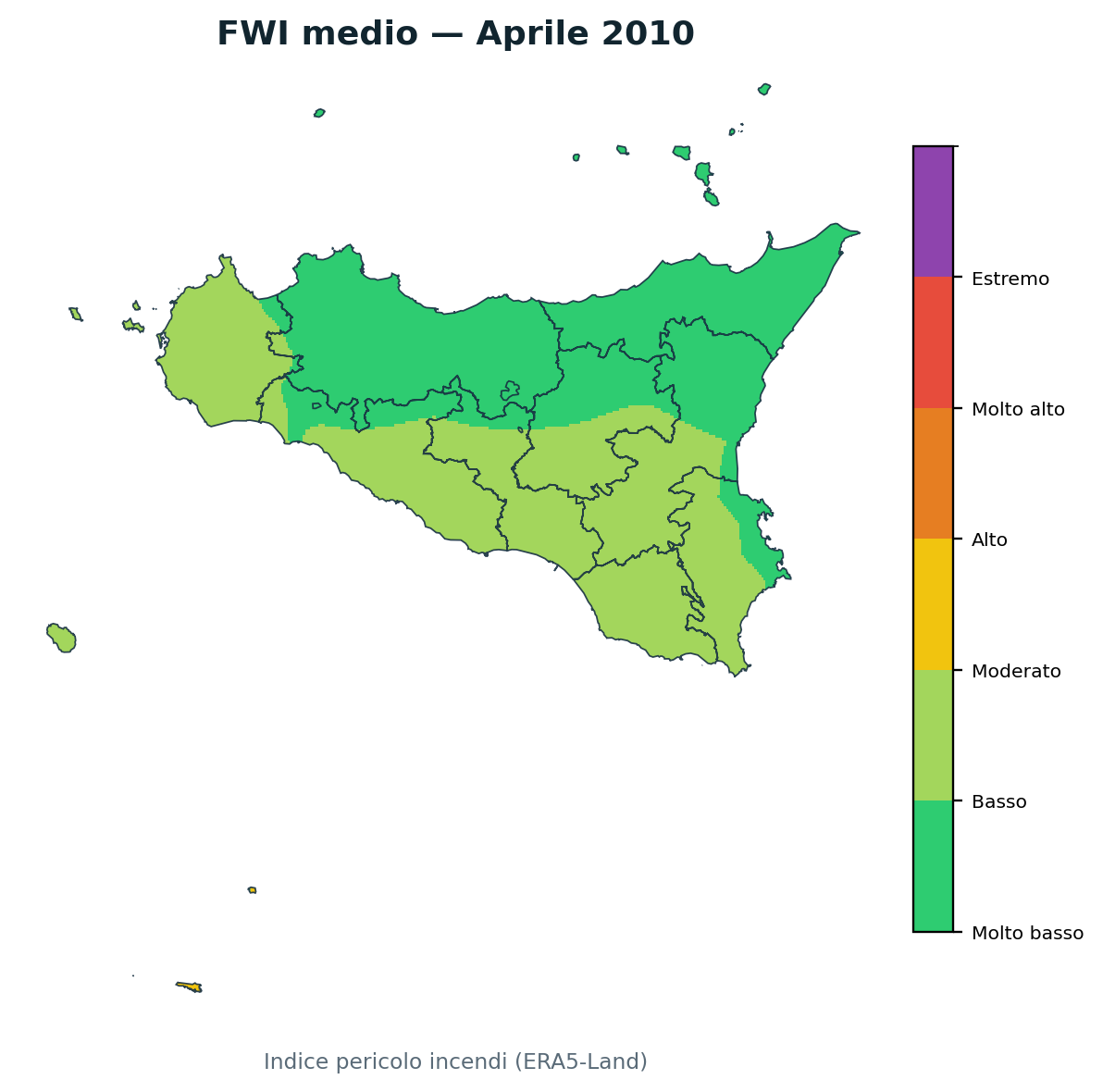 FWI mensile Aprile 2010