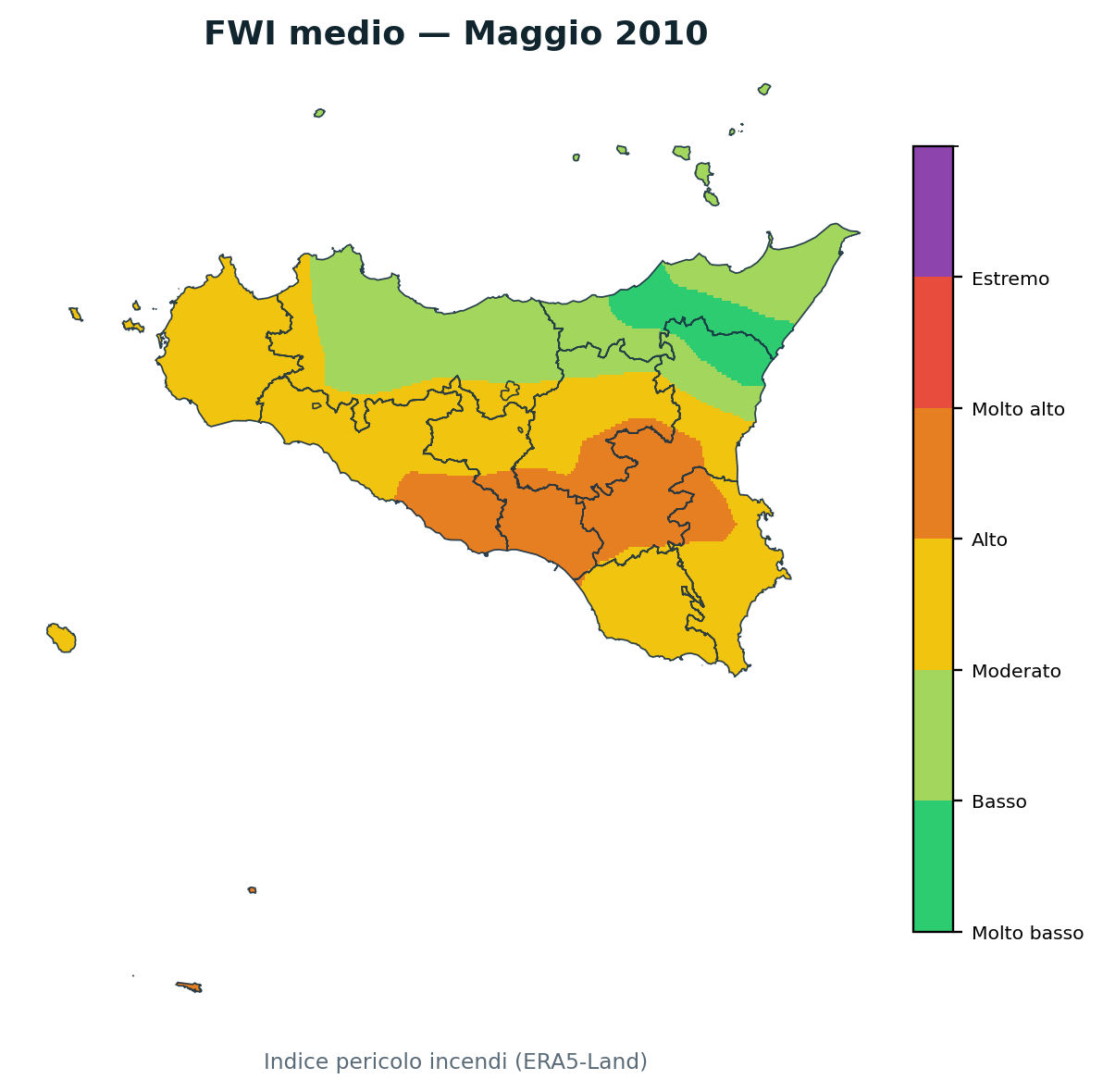 FWI mensile Maggio 2010