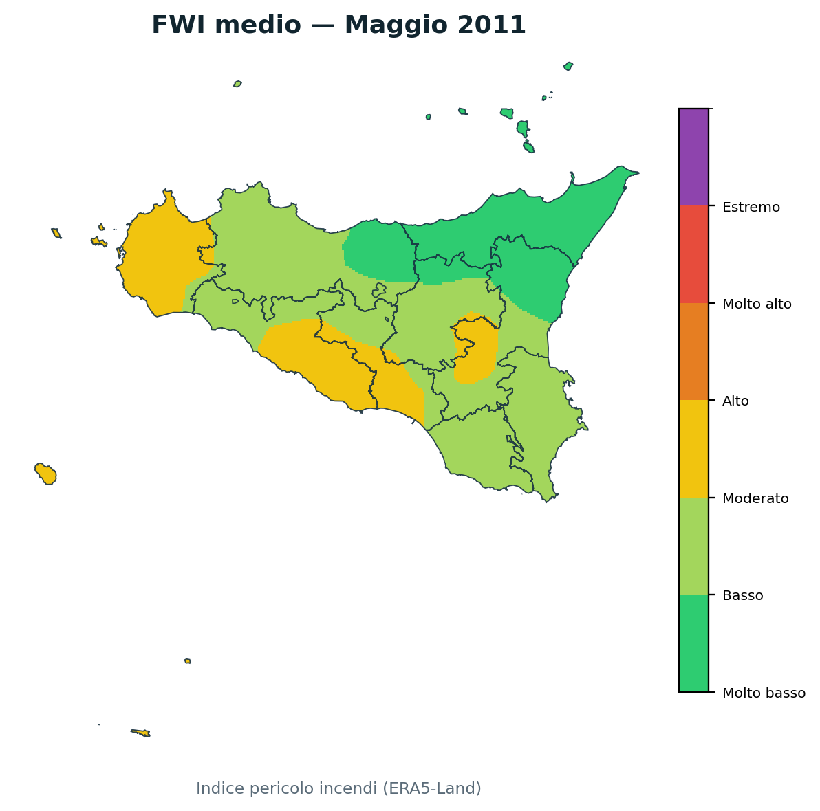 FWI mensile Maggio 2011