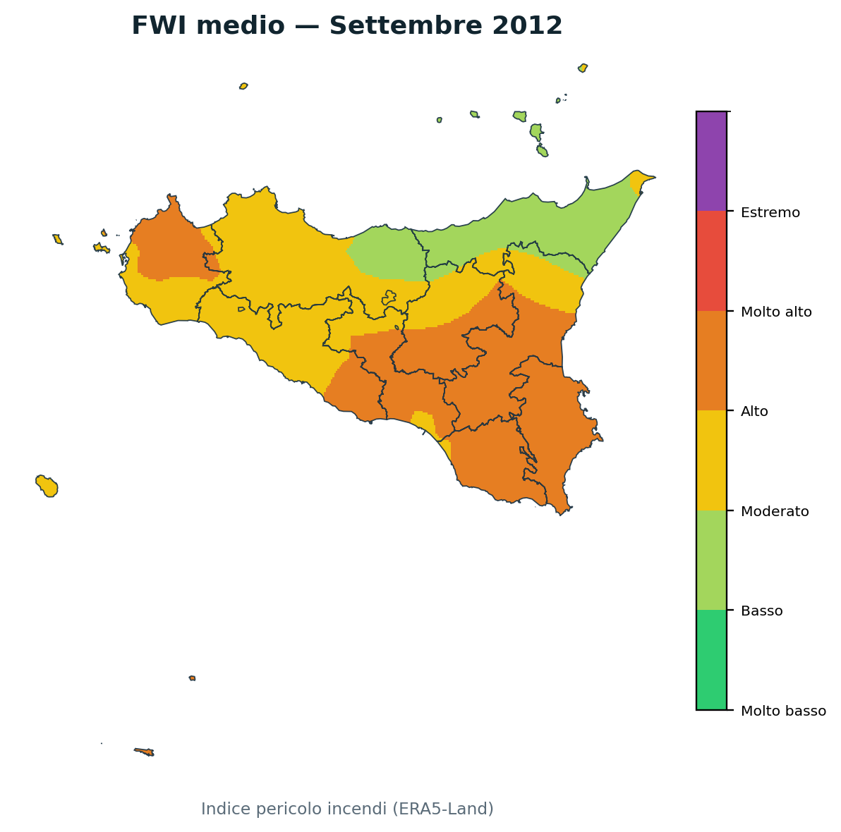 FWI mensile Settembre 2012