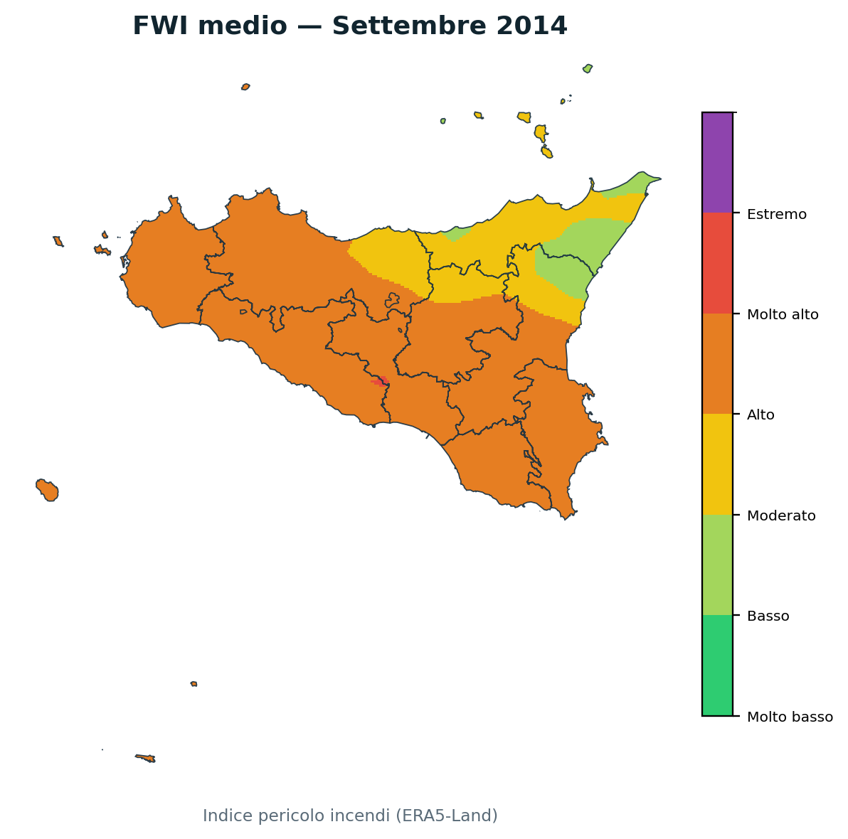 FWI mensile Settembre 2014