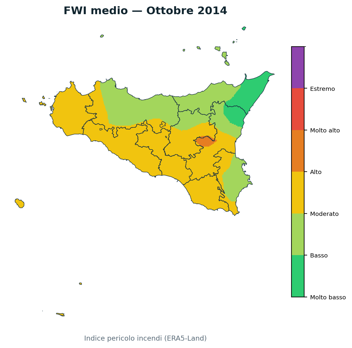 FWI mensile Ottobre 2014