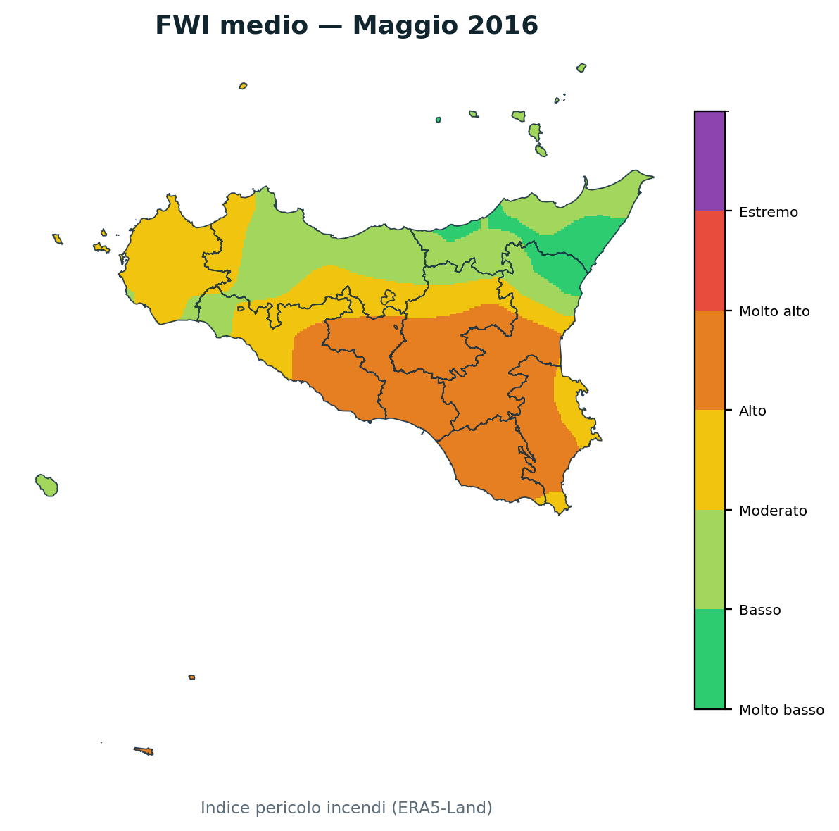 FWI mensile Maggio 2016