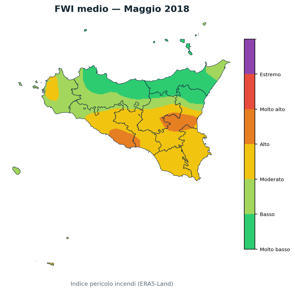 FWI mensile Maggio 2018