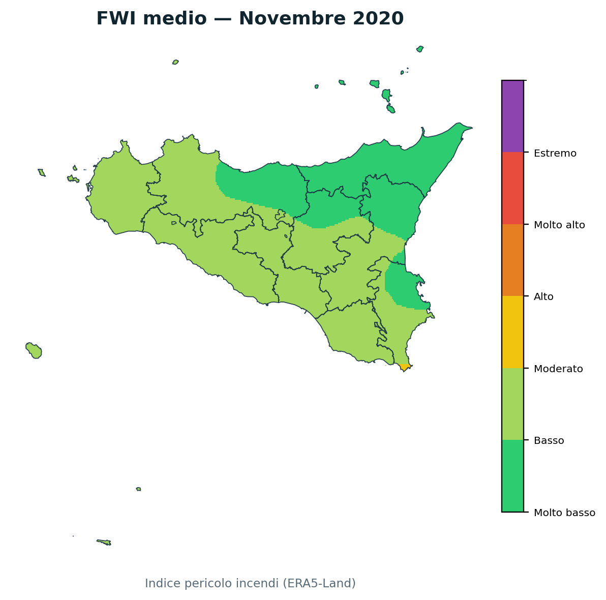 FWI mensile Novembre 2020